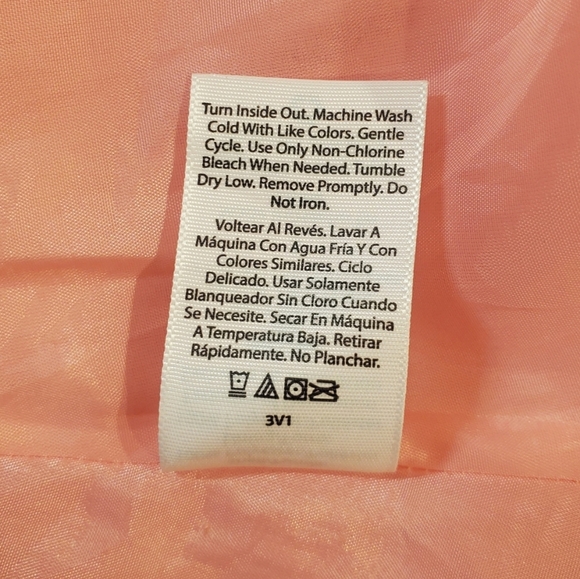 Wonder Nation Party Dress Girls Size 5 Pink Sleeveless Pleated Lace Dress - Picture 12 of 12